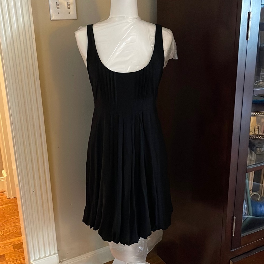 INC brand black bubble dress